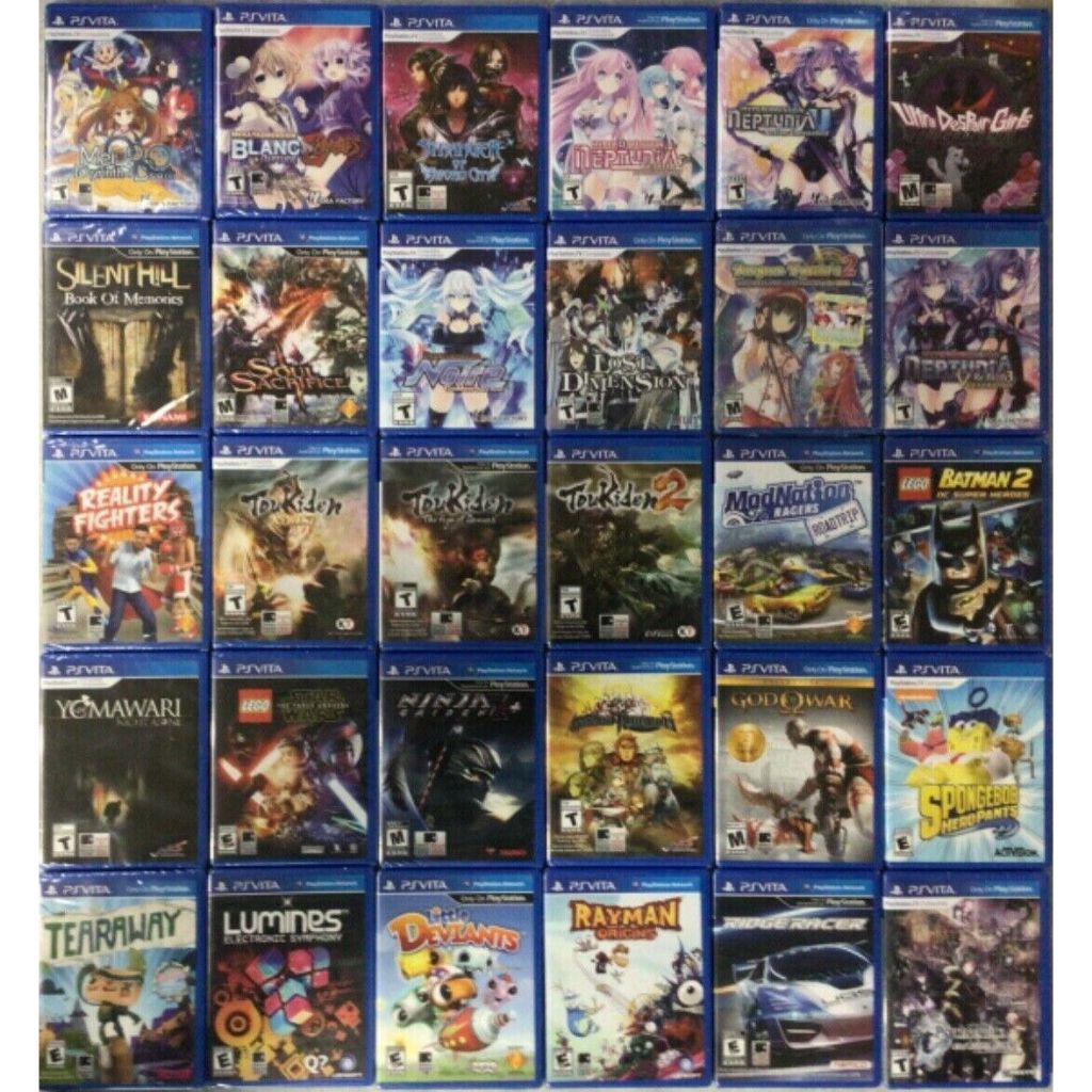 PS VITA ALL GAMES USED CONDITION | Shopee Malaysia