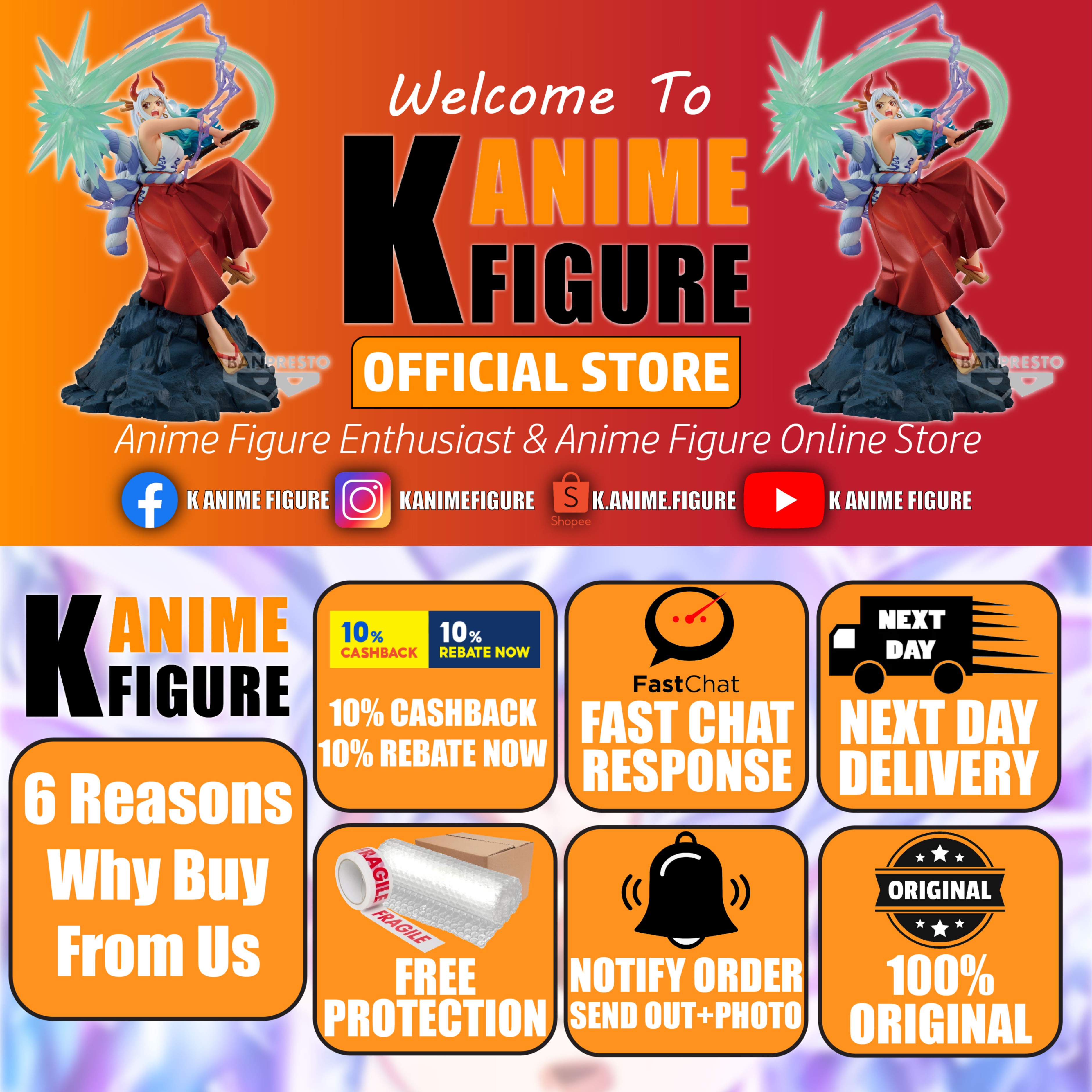 K ANIME FIGURE, Online Shop Shopee Malaysia