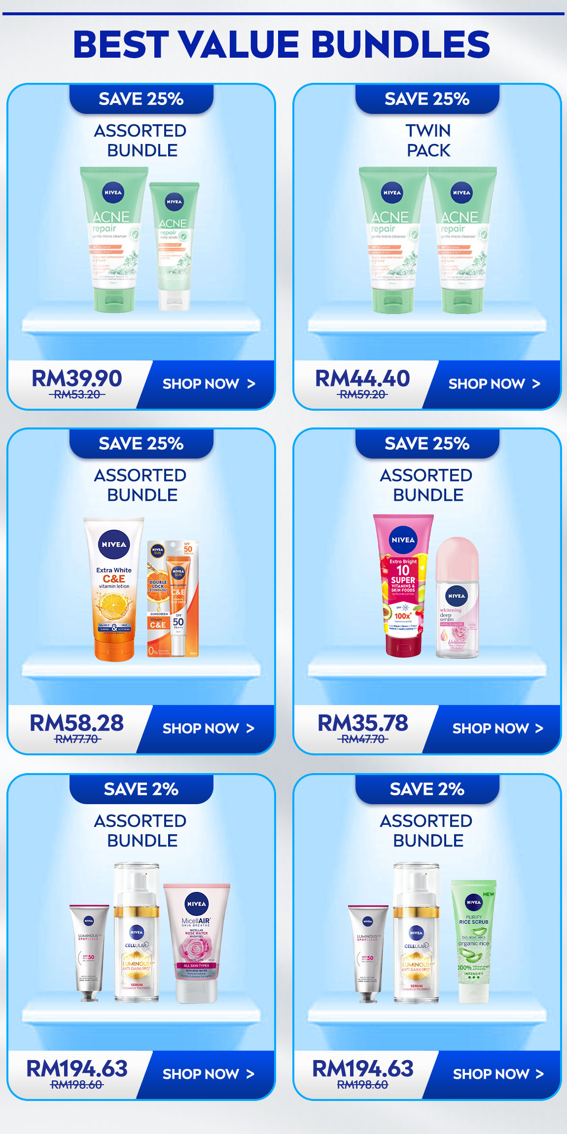 NIVEA MALAYSIA OFFICIAL STORE Online, May 2023 | Shopee Malaysia