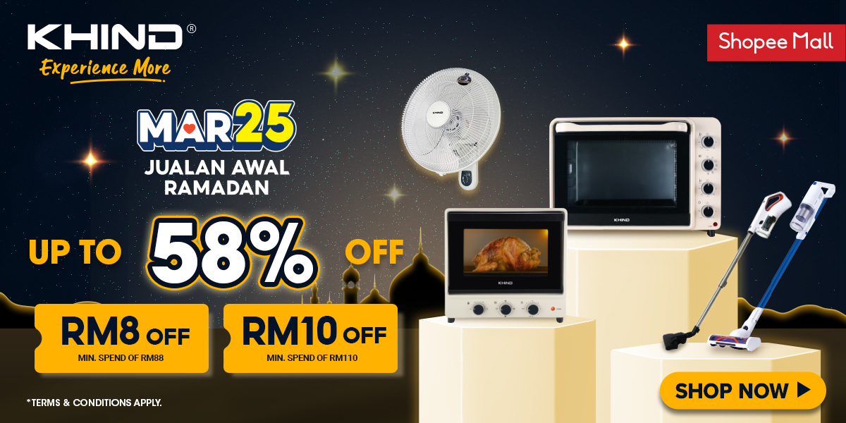 Khind Official Online Store, May 2023 | Shopee Malaysia