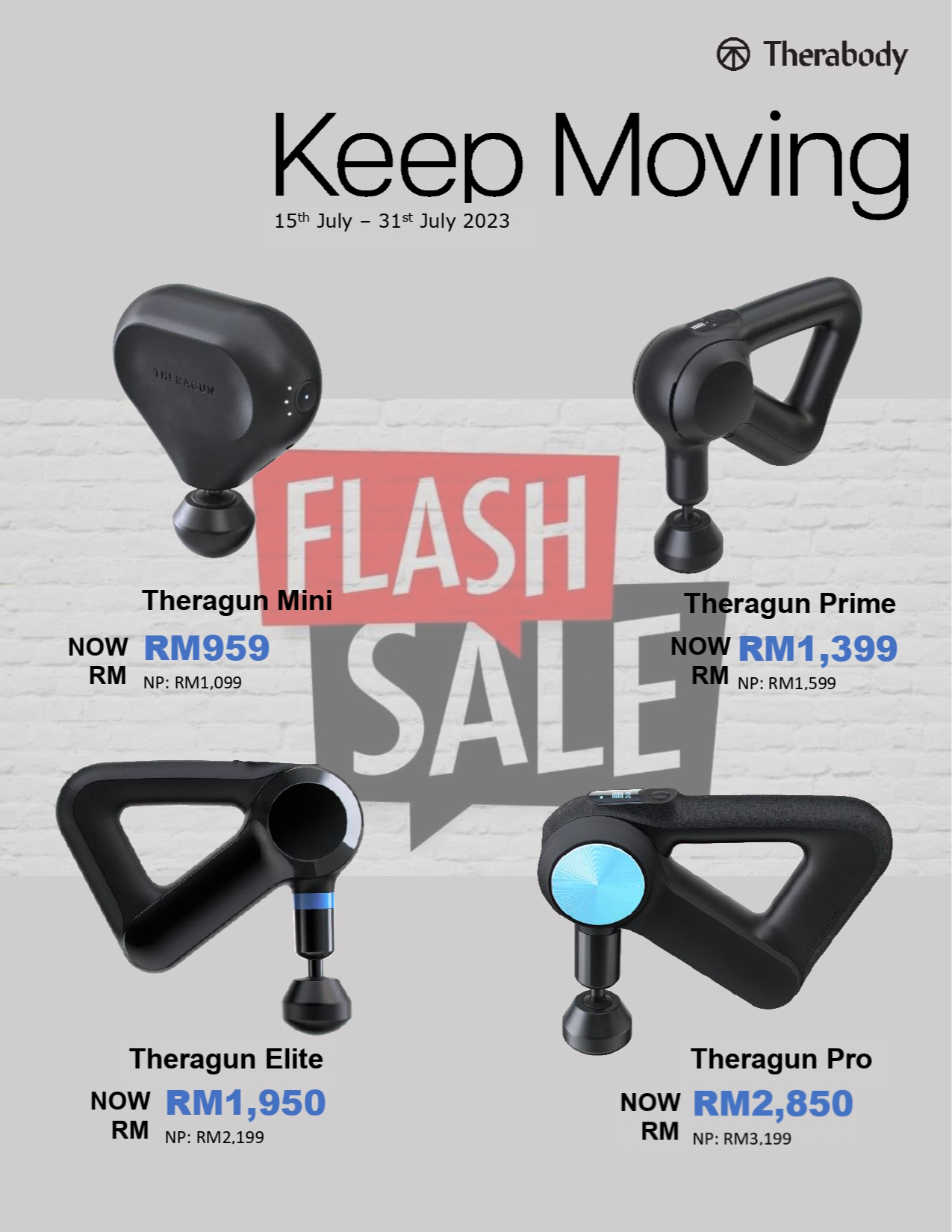 Theragun Malaysia Official Store Online, July 2023 Shopee Malaysia