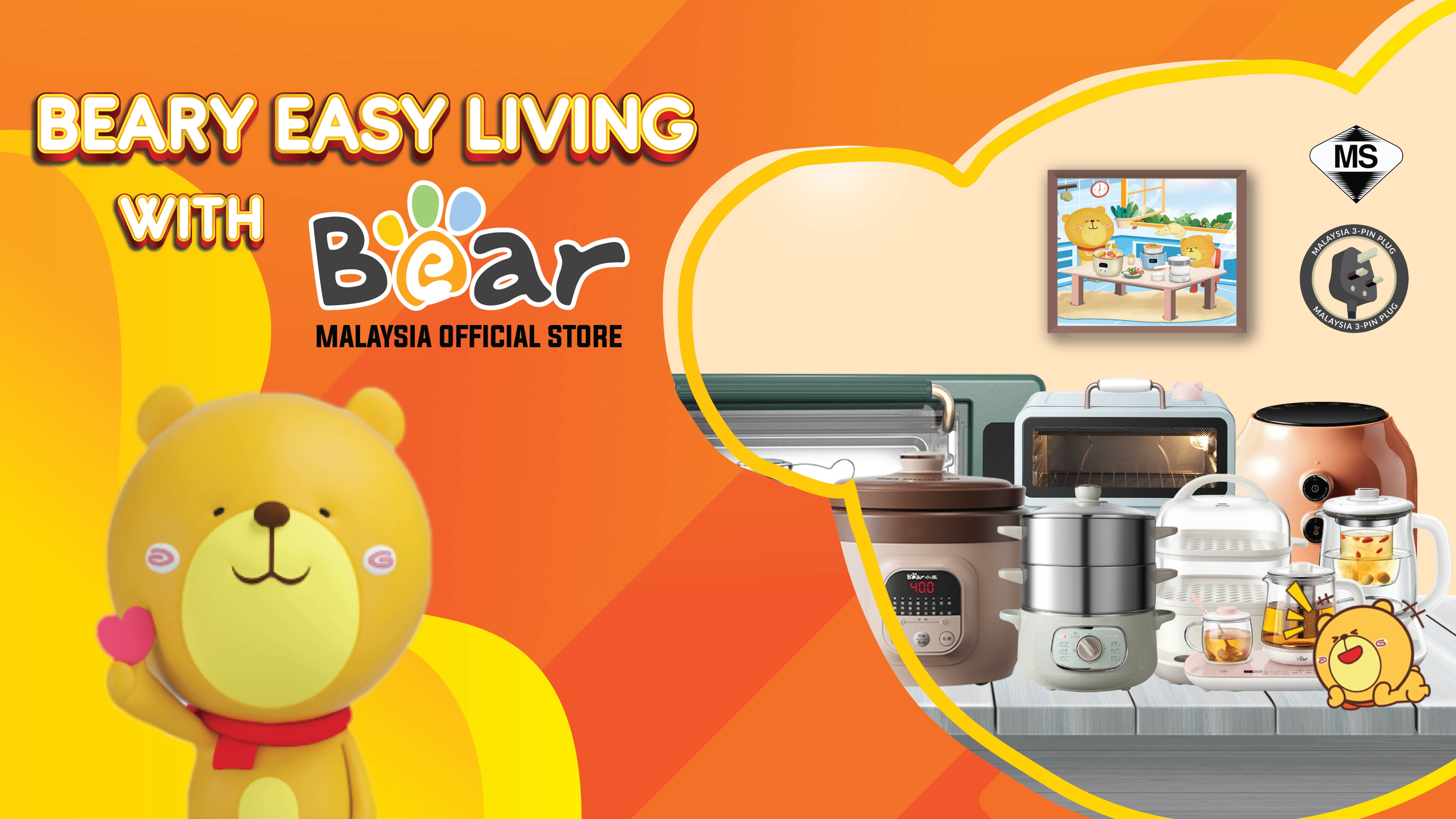 Bear Malaysia - Silicone Kitchenware Utensils