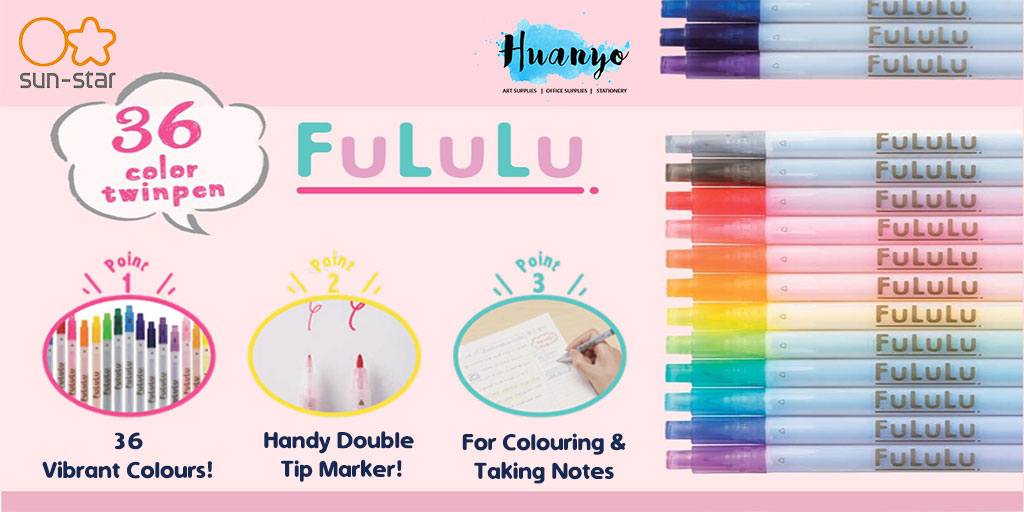 120 Colors Ohuhu x Sanrio Characters Marker Pen Brush Set Hello Kitty  Limited JP