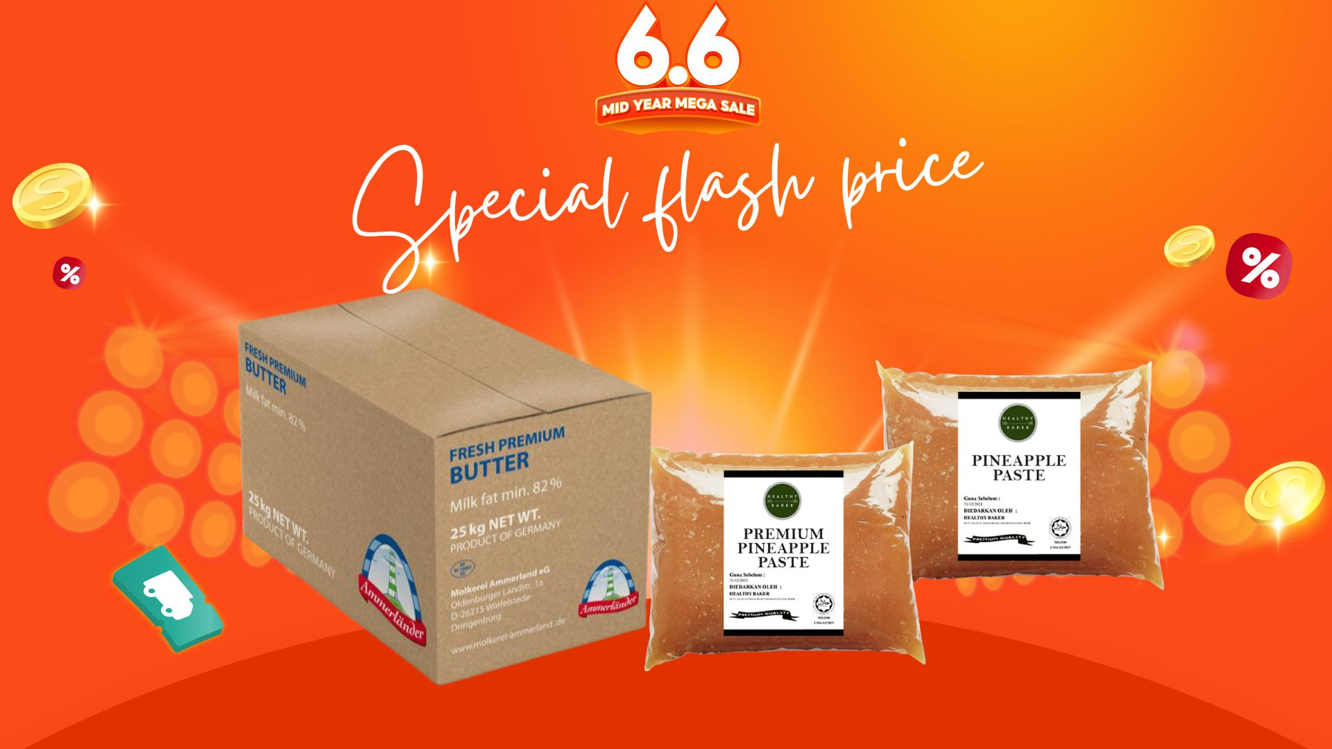 Healthy Baker, Online Shop Shopee Malaysia