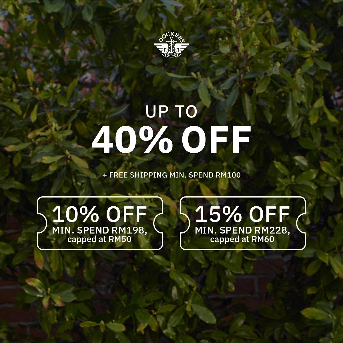 Dockers Official Store Online, August 2023 | Shopee Malaysia