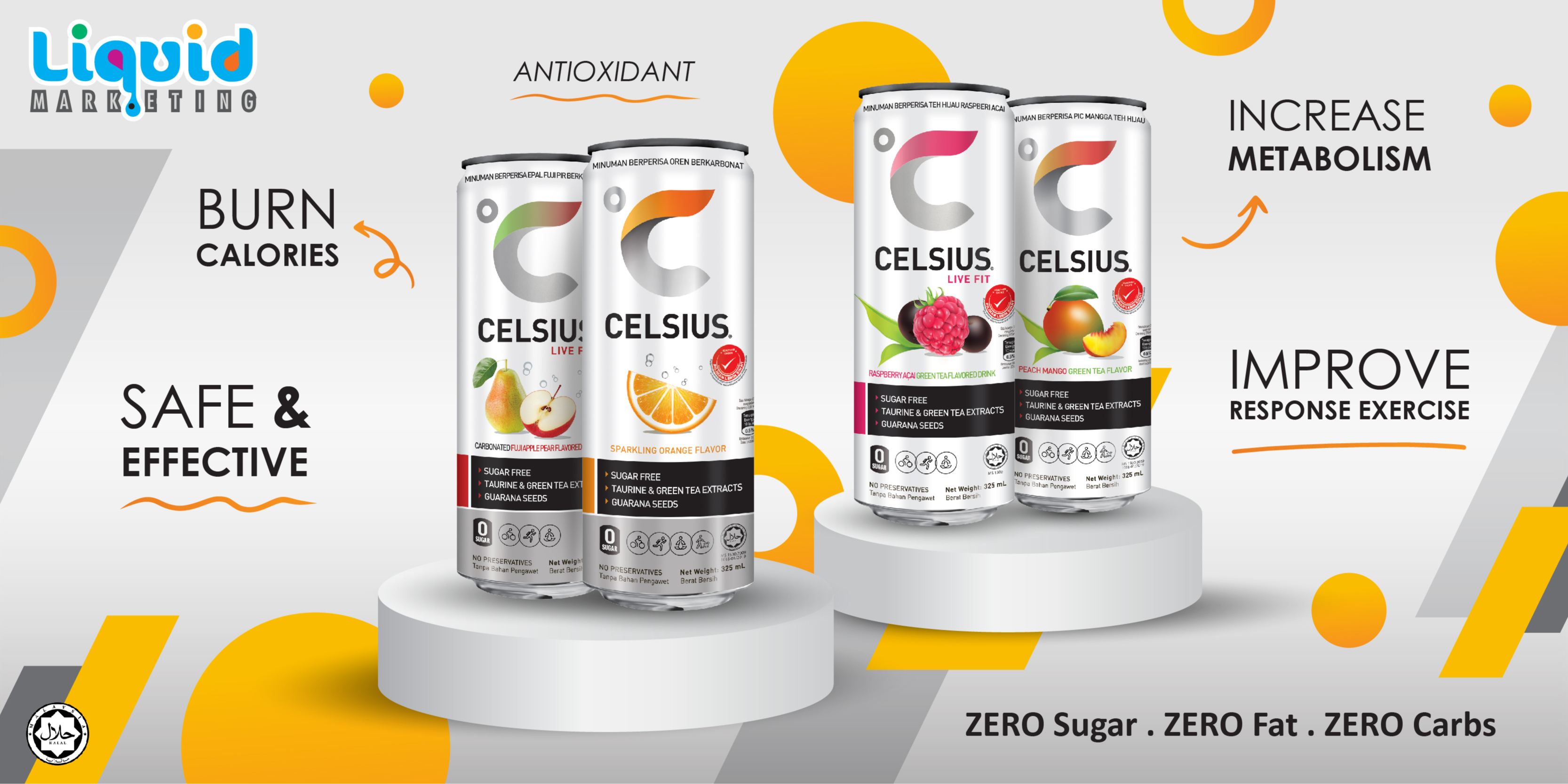Celsius Malaysia, Online Shop Shopee Malaysia