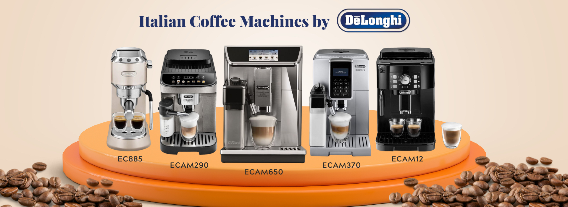 De'Longhi Dedica Style Pump Espresso MachineEC685.M+KG79 Bundle