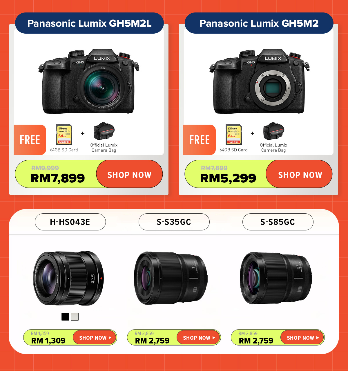 Panasonic Lumix Malaysia Official Store, Online Shop | Shopee Malaysia