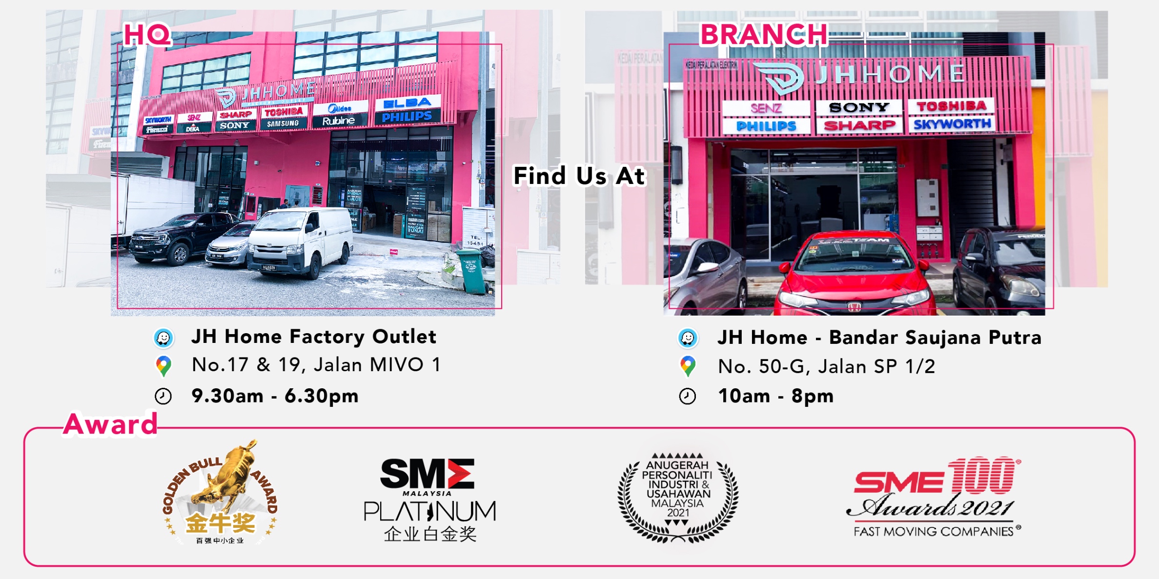 Jh home appliances sdn shop bhd address