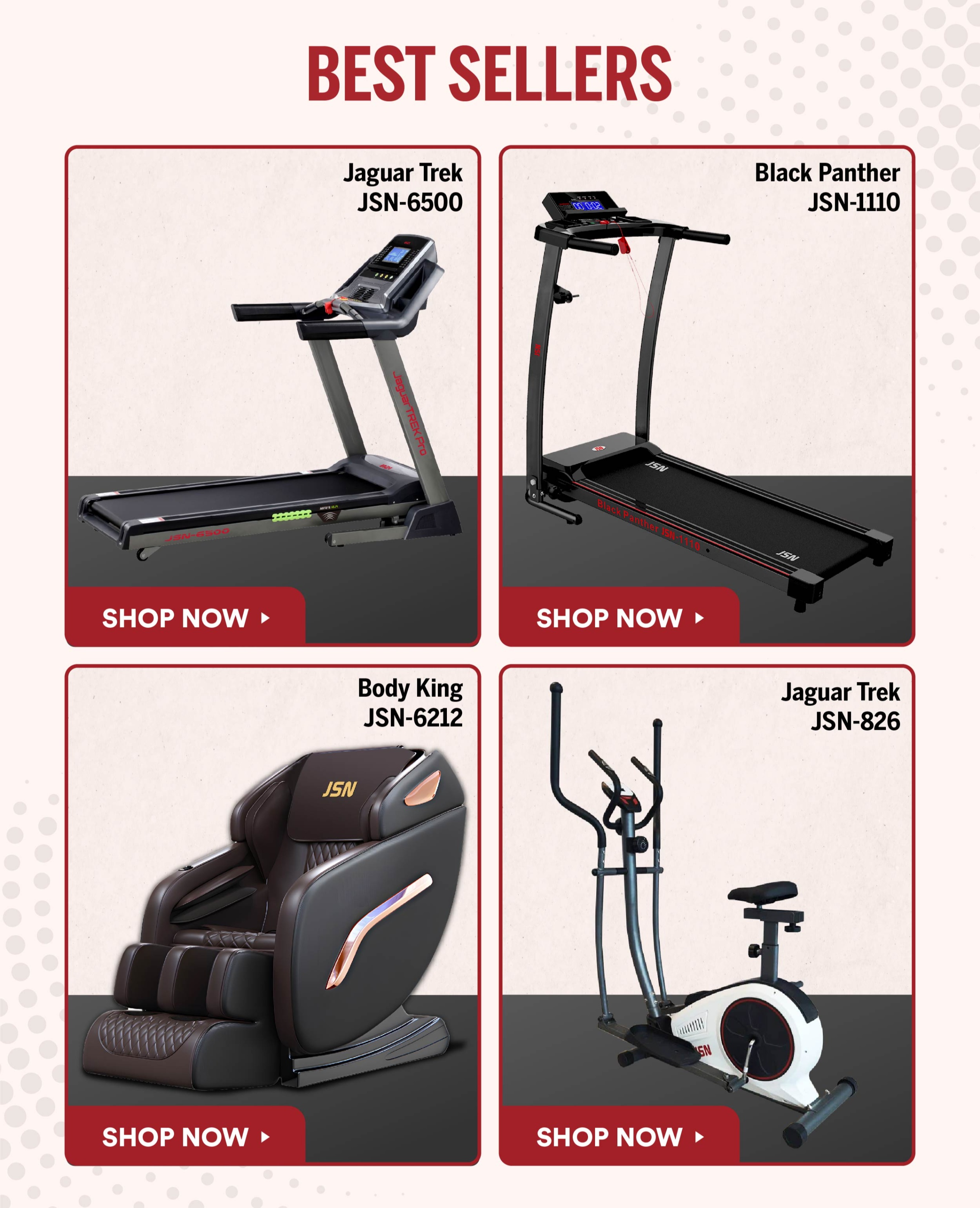 Jaguar treadmill hot sale