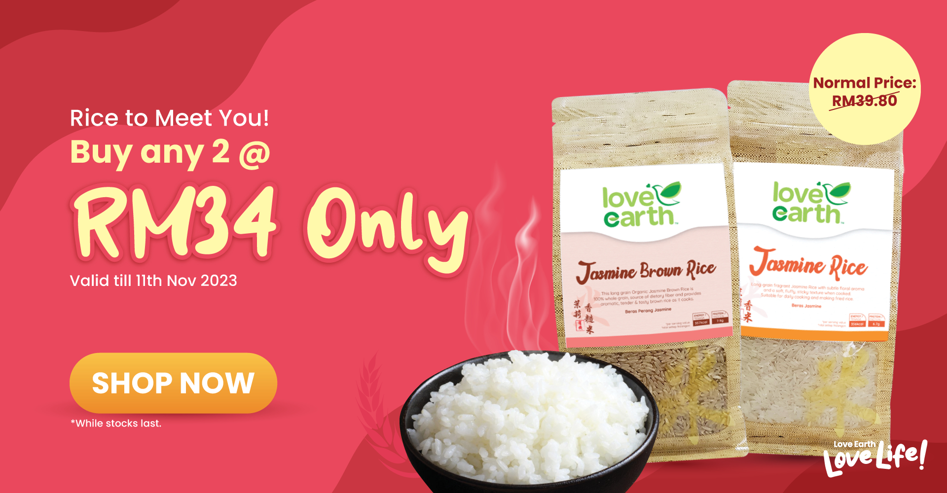 Love Earth Organic Official Store, Online Shop | Shopee Malaysia