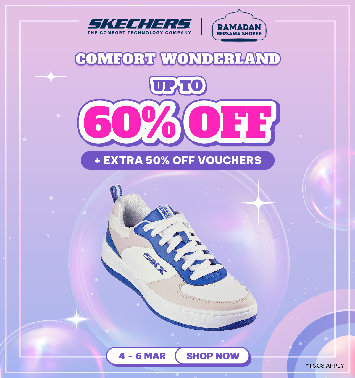 Skechers shop online voucher