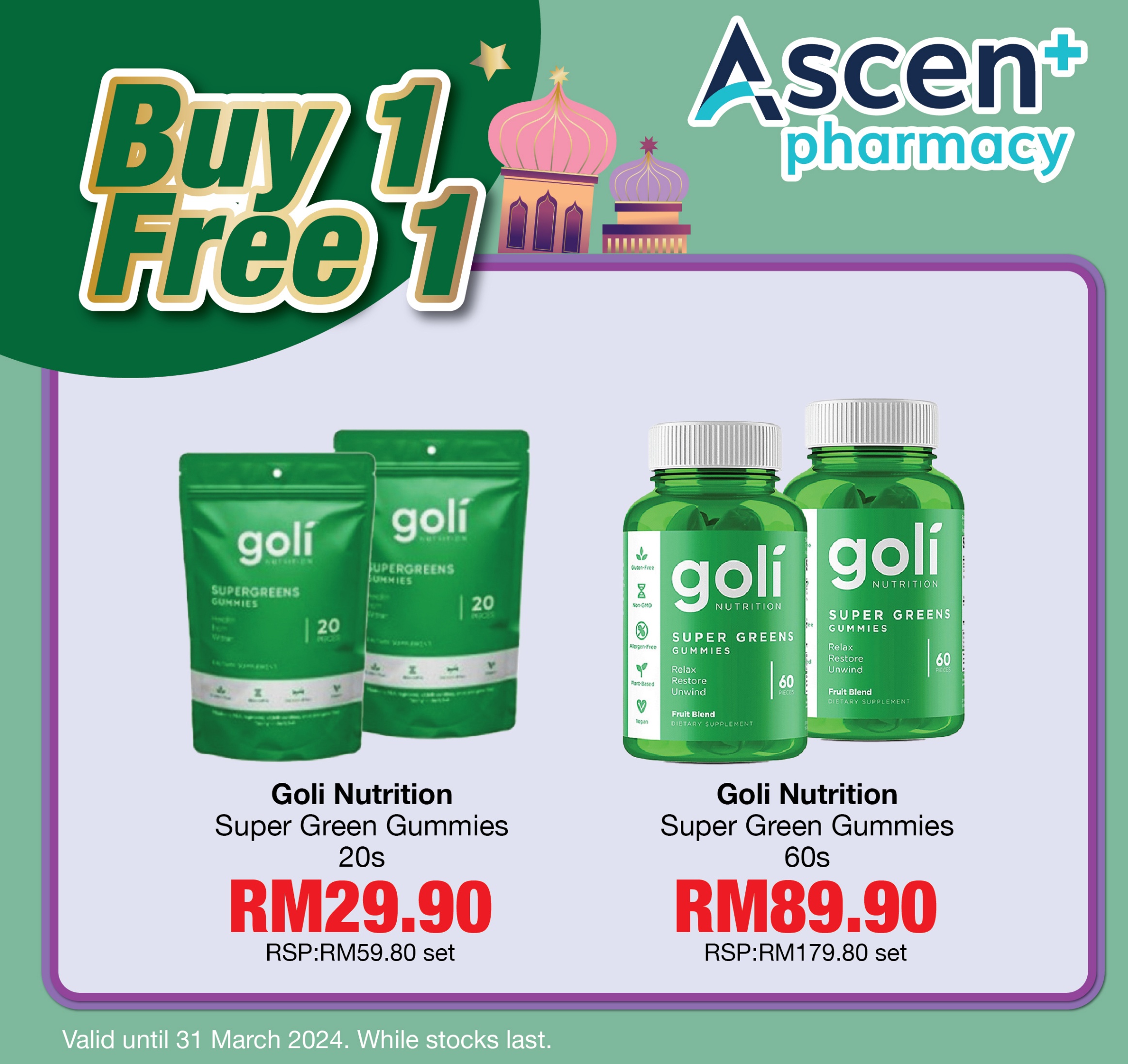 Ascen Plus Pharmacy Online Shop Shopee Malaysia