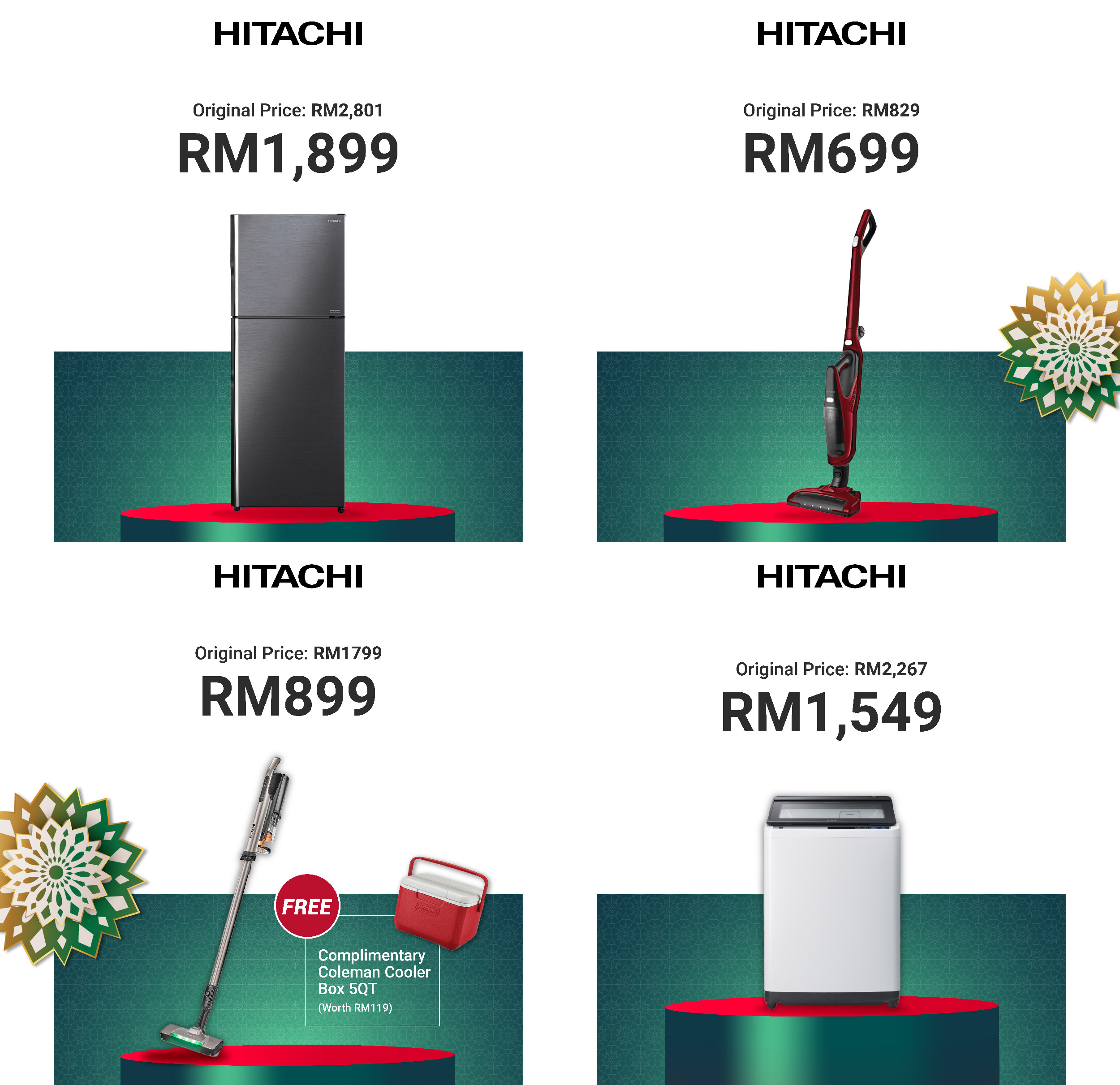 Hitachi Official Store Online, May 2024 | Shopee Malaysia