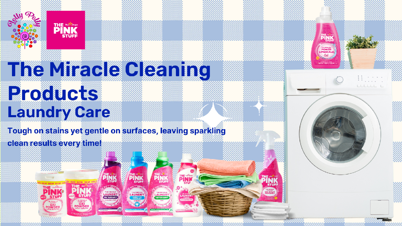 The Pink Stuff The Miracle Power Limescale Gel for Washing Machine 1L