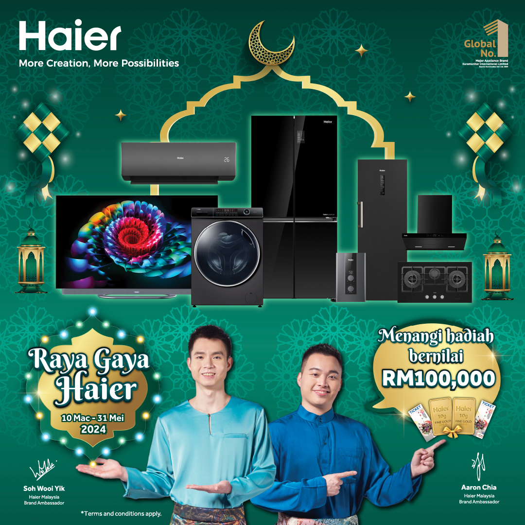 22 Mar-3 Apr 2022: Haier Shopee Raya Promotion 