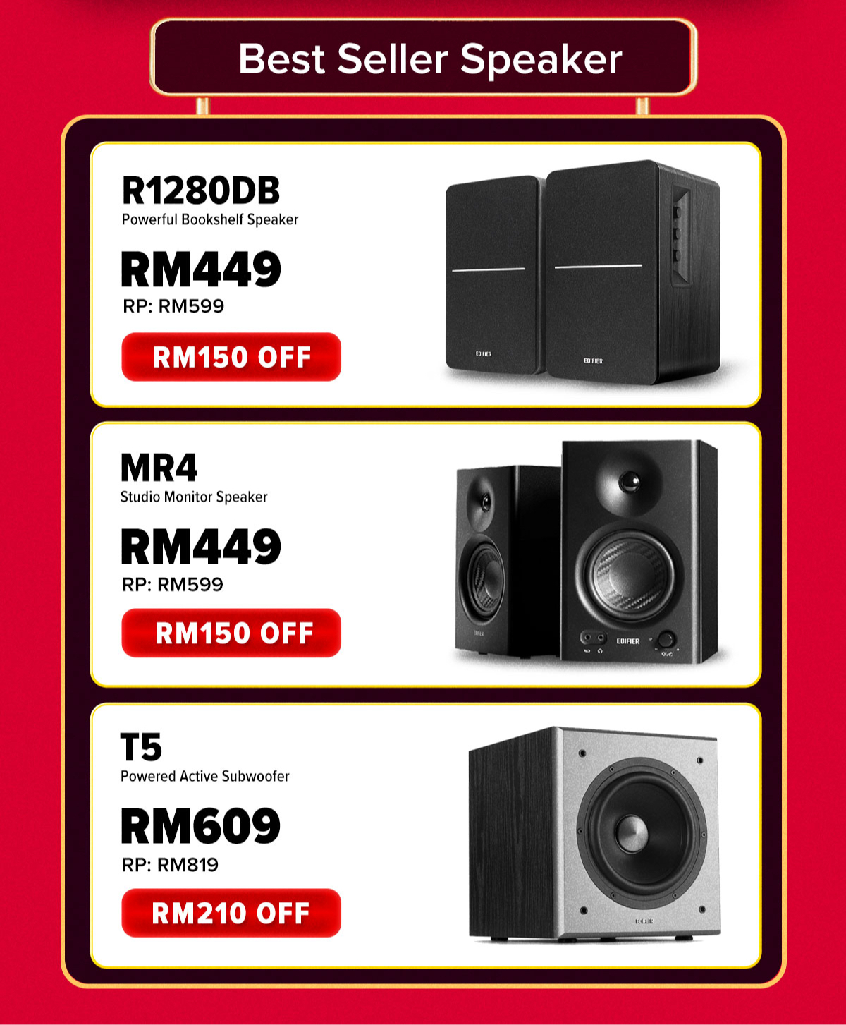 EDIFIER Official Online Store, January 2024 | Shopee Malaysia