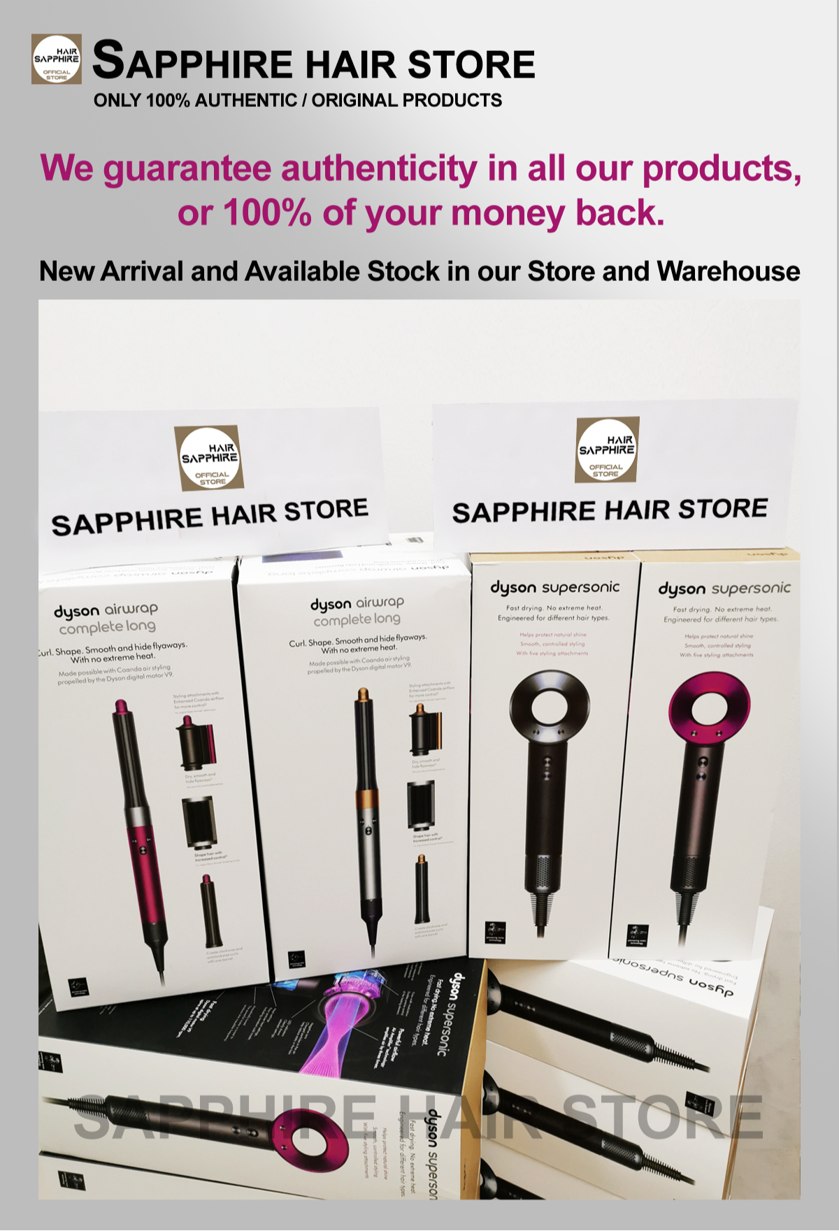 Sapphire Hair Store, Online Shop Shopee Malaysia