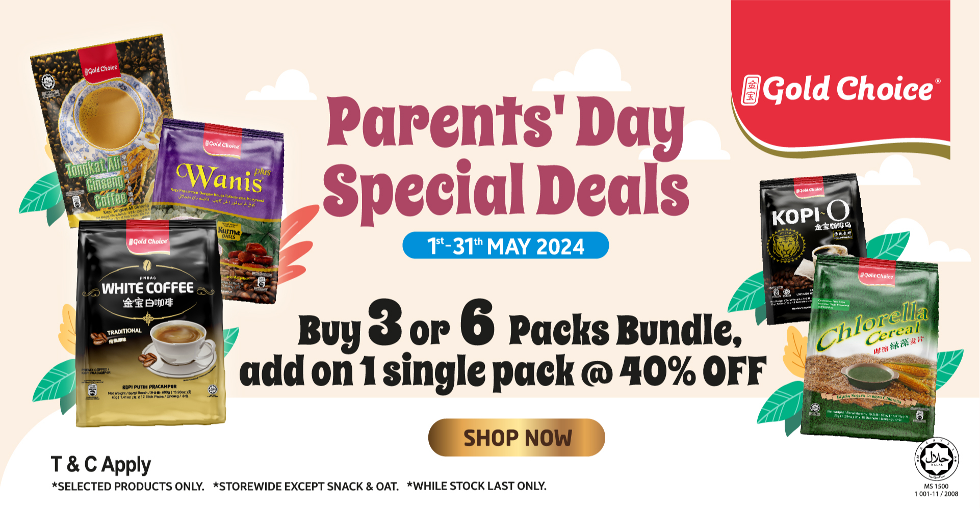 Gold Choice Official Store Online, May 2024 | Shopee Malaysia