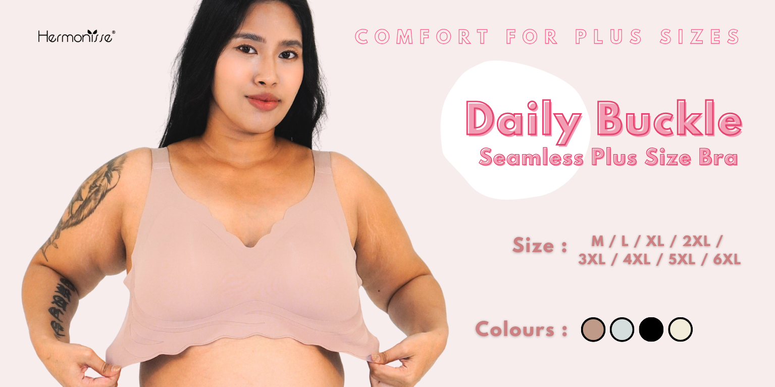 Maternity Nursing Seamless Comfy Bra – Hermonisse Malaysia
