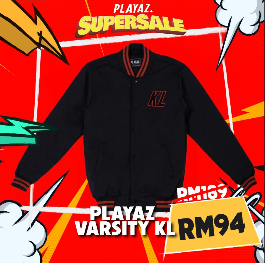 Playaz - Another chill evening! BASEBALL JERSEY - RM140 WWW.PLAYAZ.MY WWW. SHOPEE.COM.MY/PLAYAZBRAND #Playaz #Sejak2001 #StreetWearKL