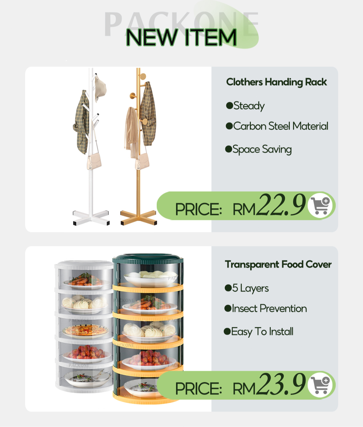 PACKONE Official Shop Online, May 2025 | Shopee Malaysia