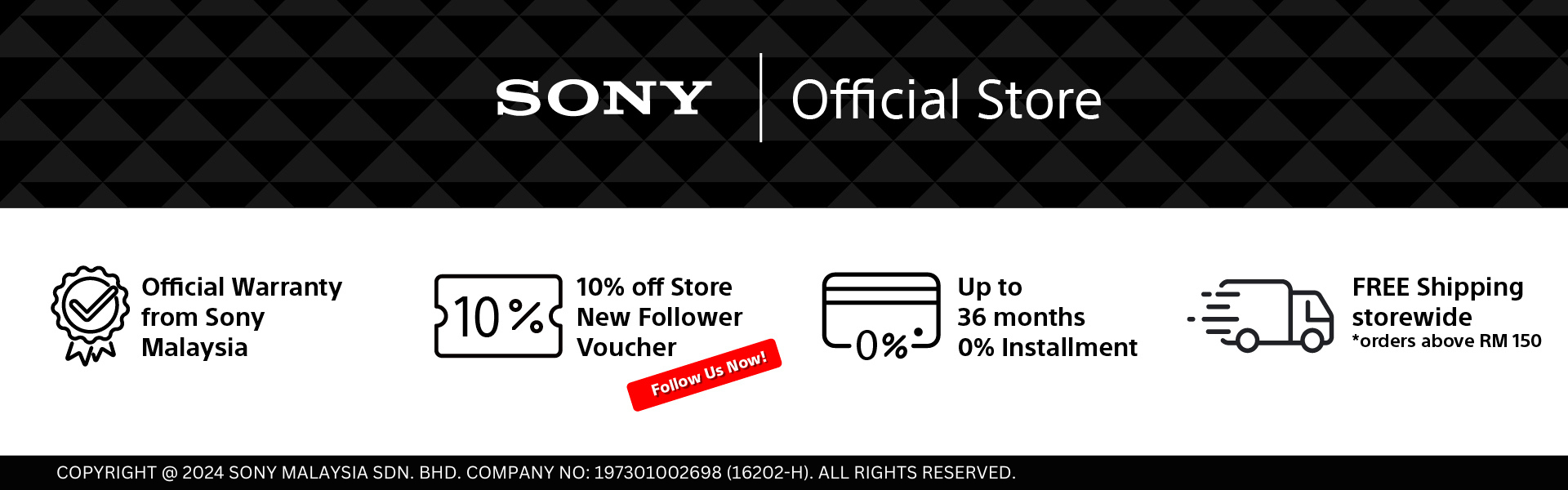Sony Store Online Online, March 2026 | Shopee Malaysia