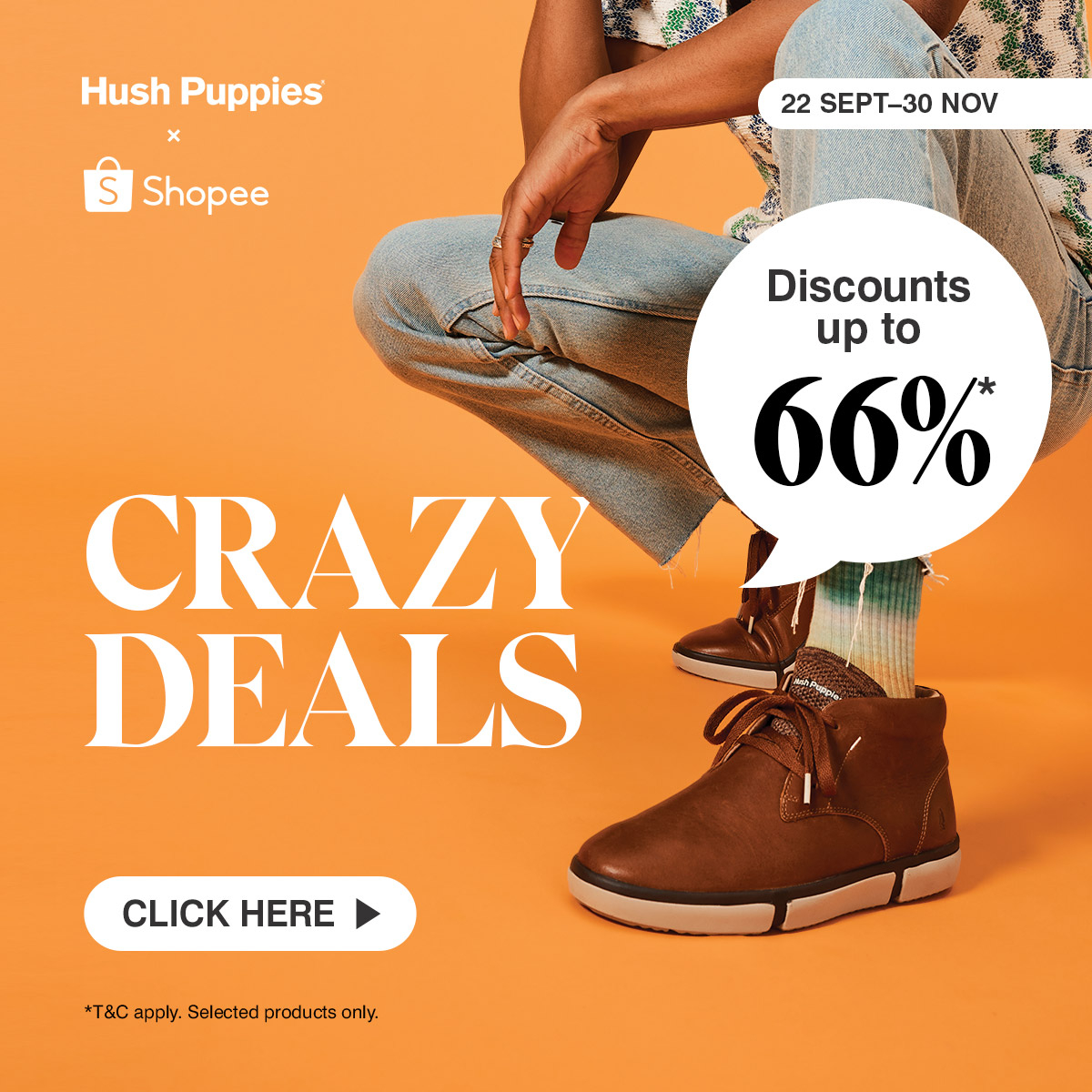 tandpine Fæstning stress Hush Puppies Footwear & Accessories Official Store Online, October 2023 |  Shopee Malaysia