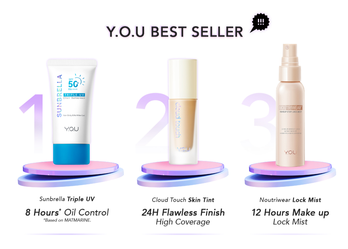 Y.O.U Beauty Official Store MY Online, May 2024 | Shopee Malaysia