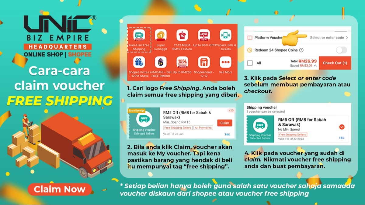UNIC BIZ EMPIRE OFFICIAL STORE, Online Shop Shopee Malaysia