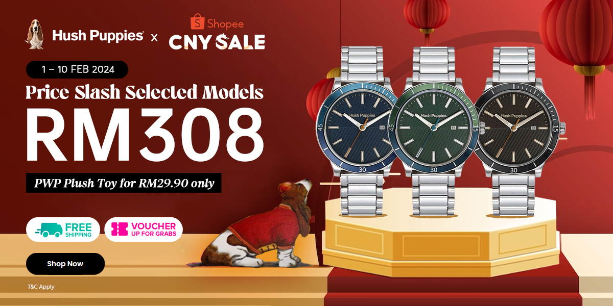 Hush Puppies Timepiece Online March 2024 Shopee Malaysia