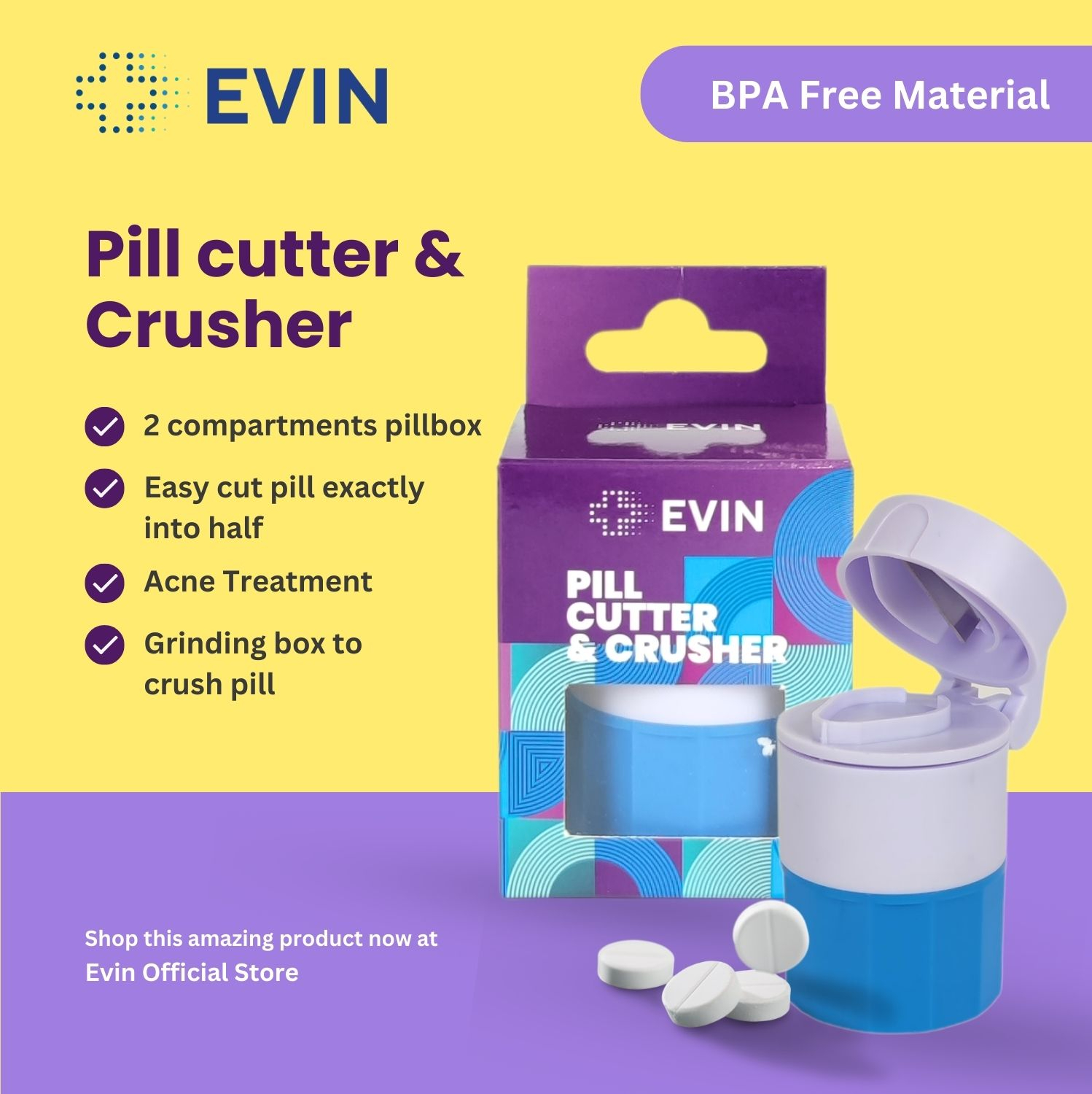 Evin Official Store Online, May 2024 | Shopee Malaysia