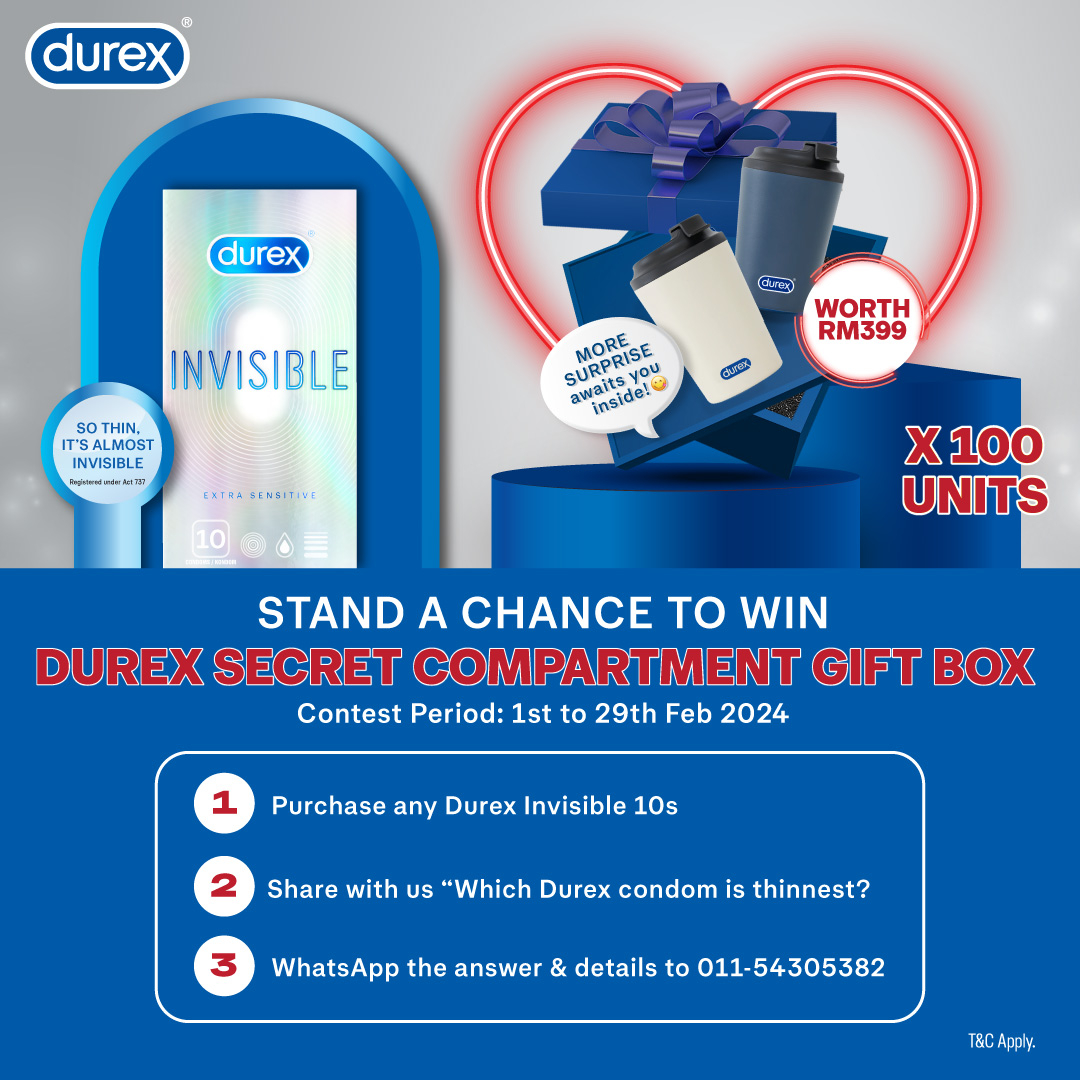 Durex Comfort XL Condom 3's - Guardian Online Malaysia