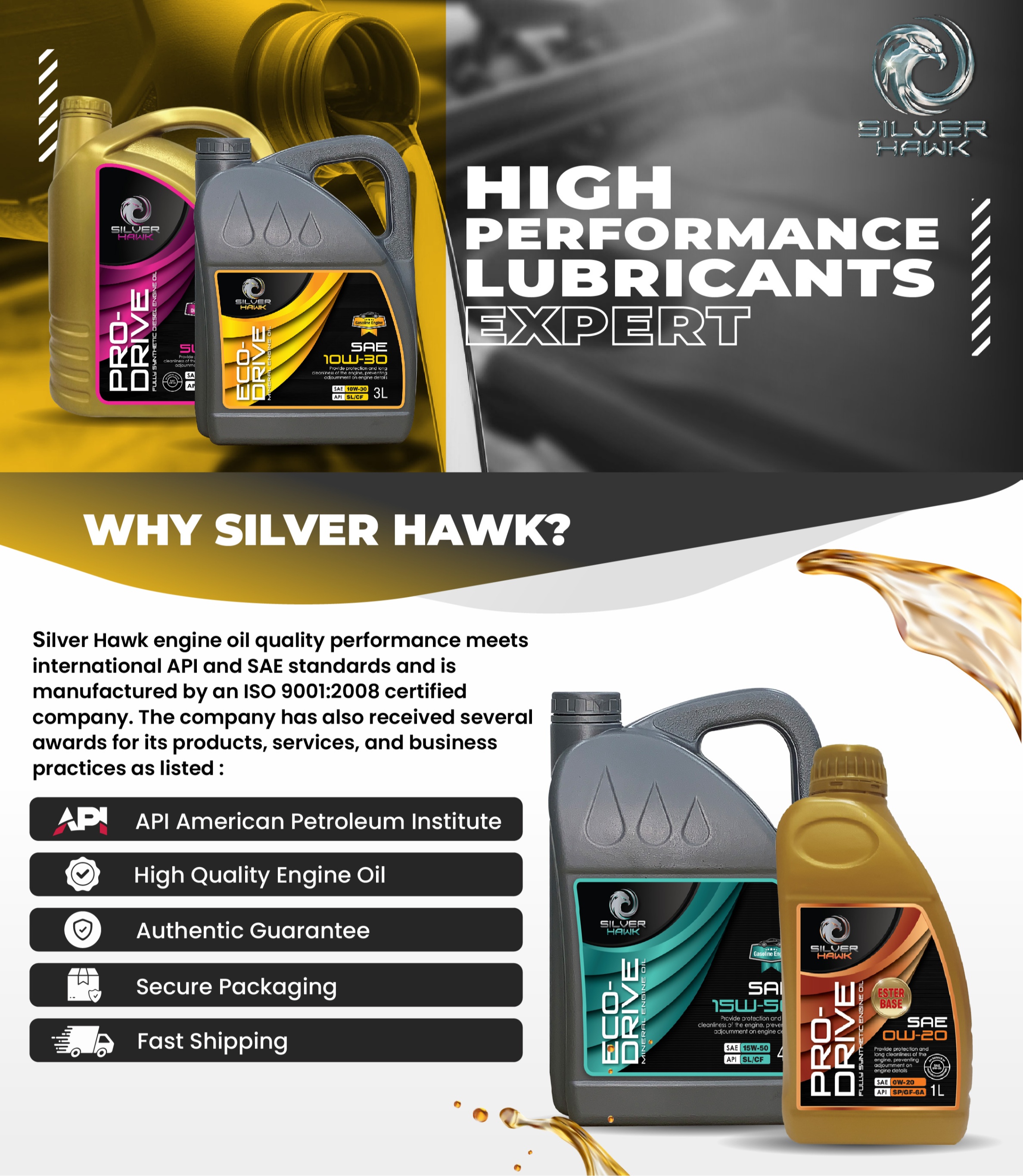 Silver Hawk Engine Oil, Online Shop | Shopee Malaysia
