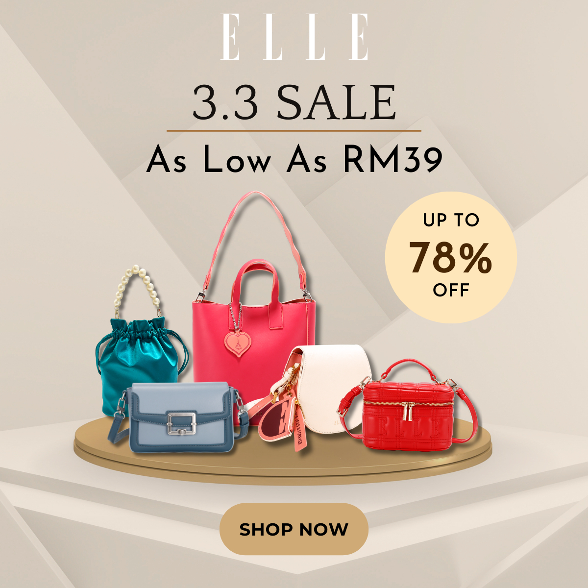 ELLE Bags Official Online Store March 2024 Shopee Malaysia