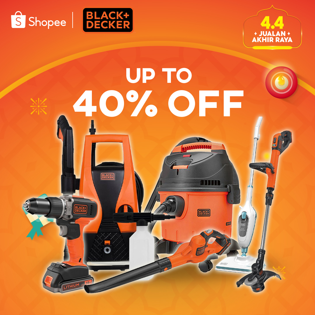 Black Decker Official Online Store March 2024 Shopee Malaysia