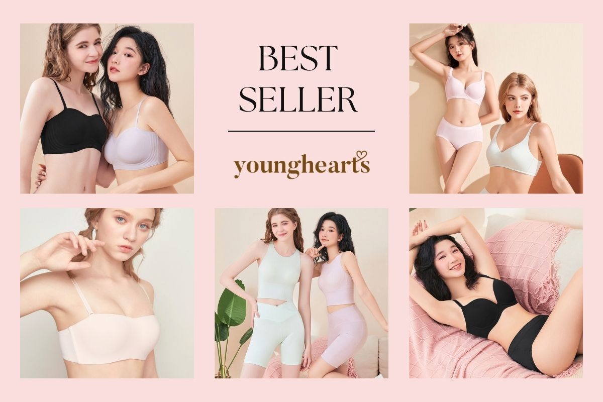 Lace Fabric bras & panties - Young Hearts Malaysia