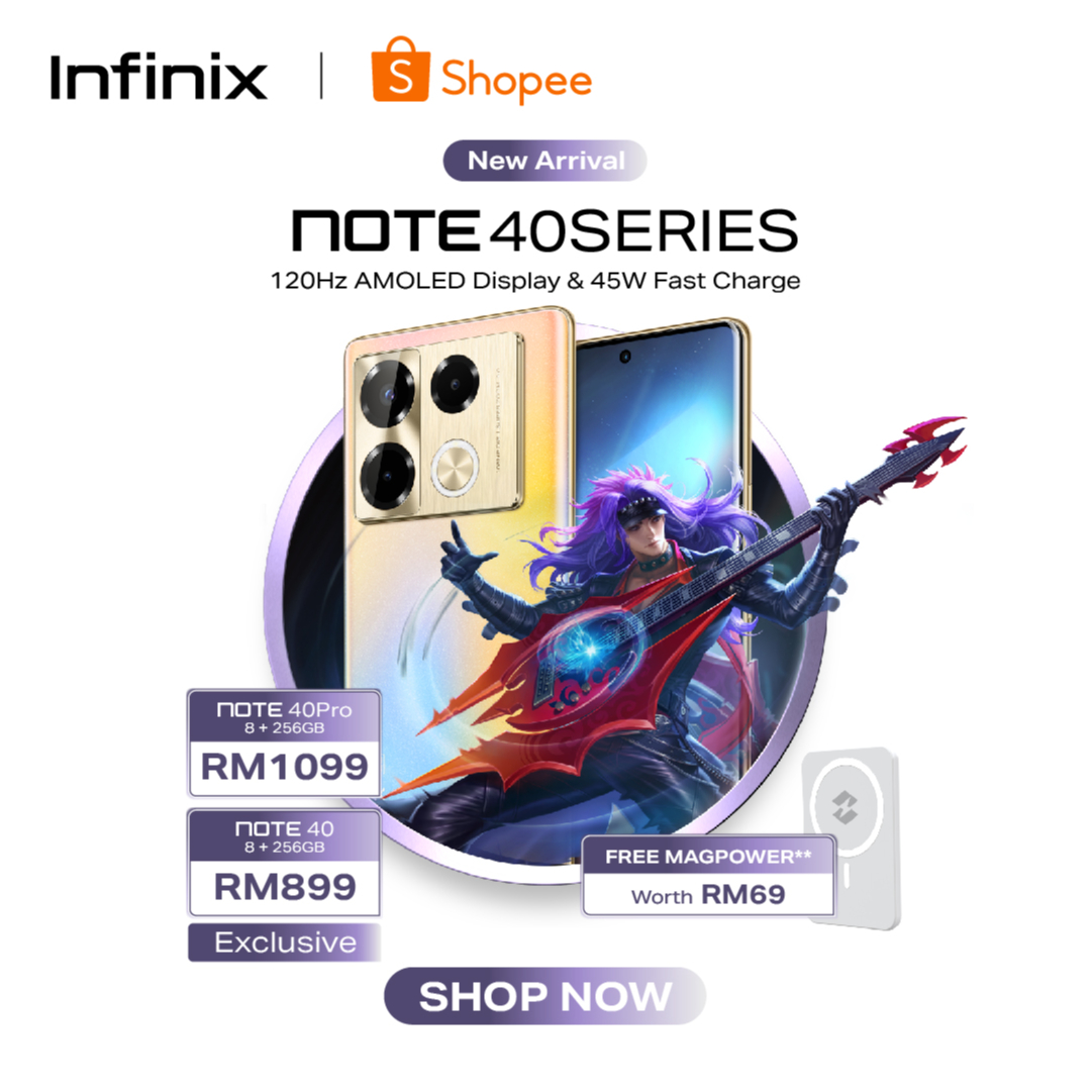 Infinix Official Shop Online, May 2024 | Shopee Malaysia
