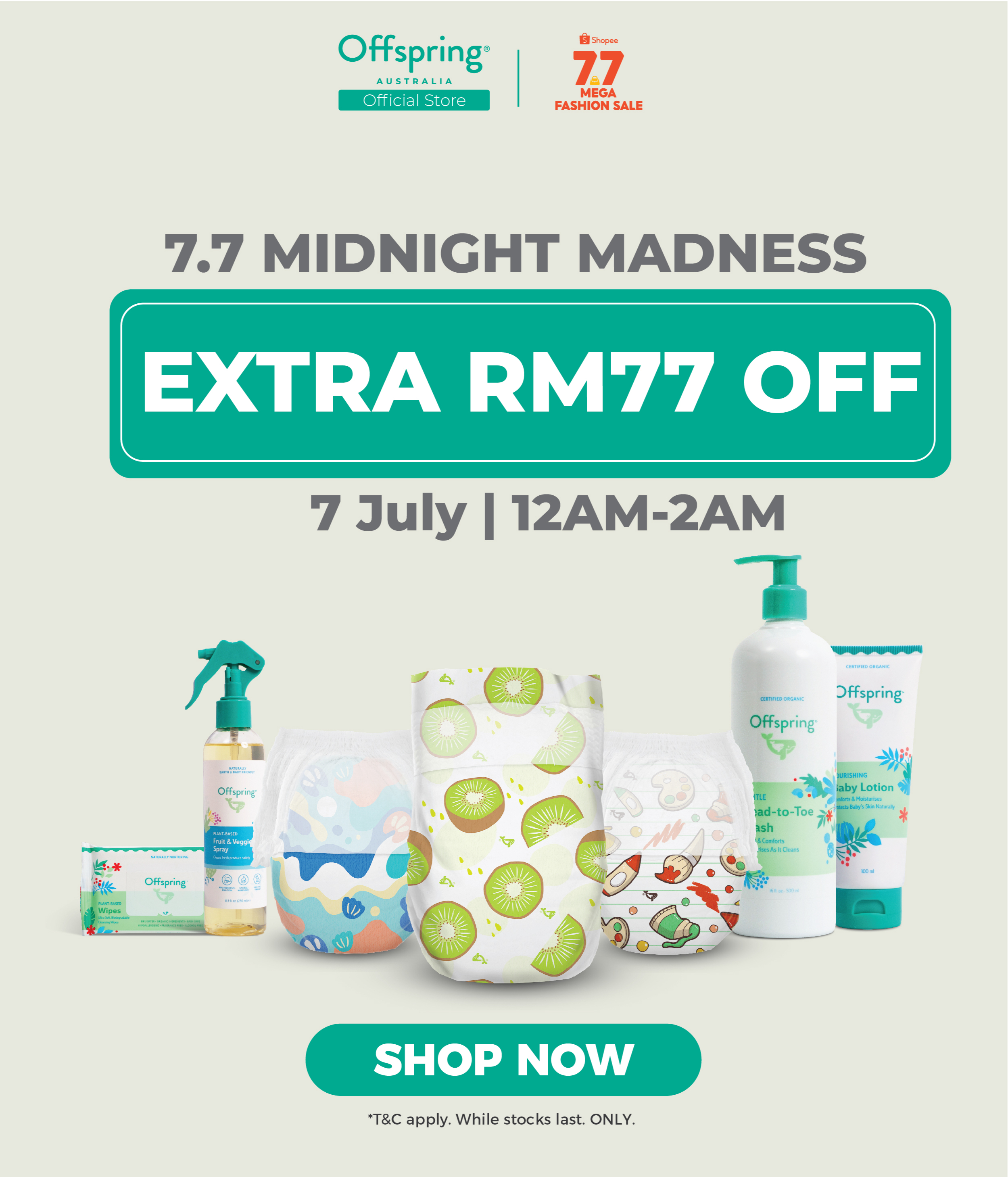 Offspring Inc Online, July 2024 | Shopee Malaysia