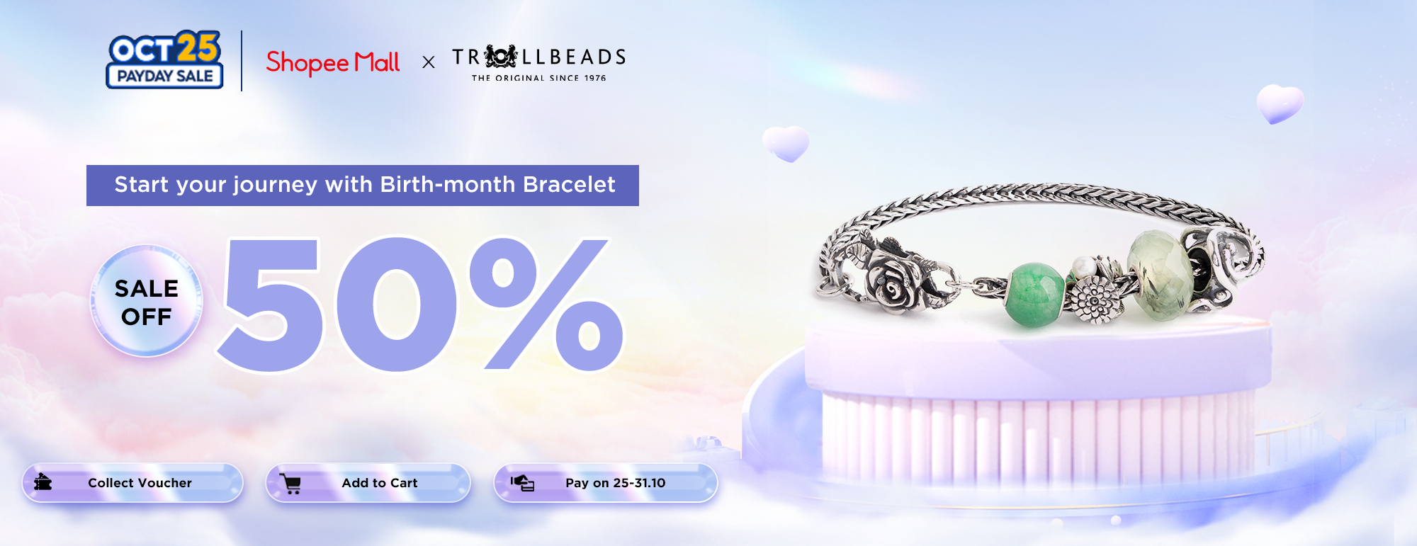 Trollbeads free bracelet on sale promotion