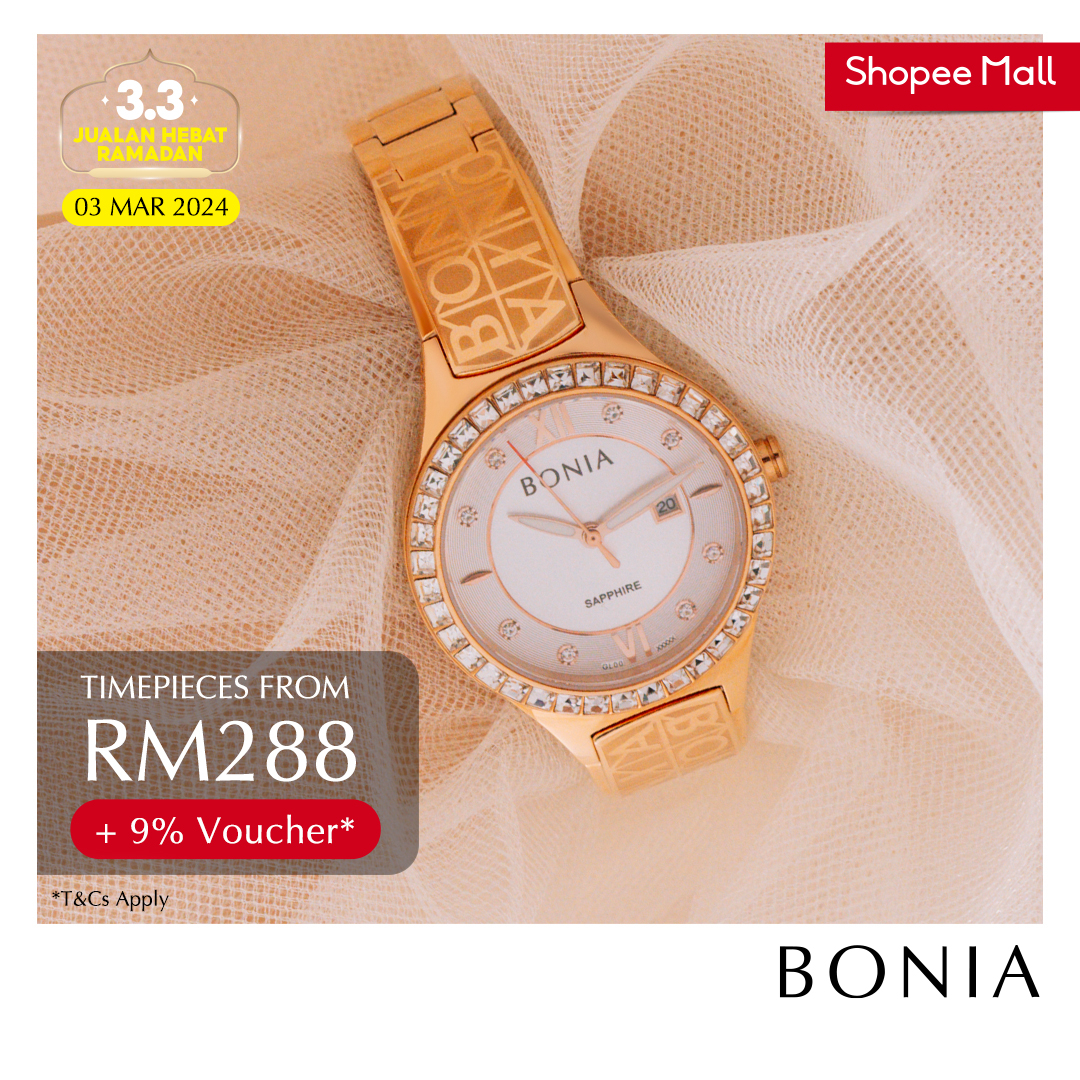 Bonia Timepiece Online March 2024 Shopee Malaysia