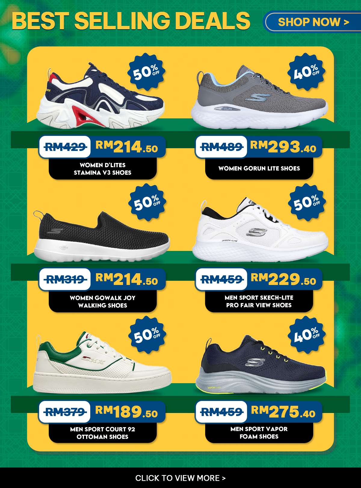 Kasut sport clearance skechers