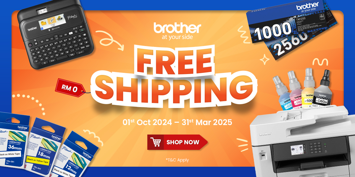 Brother Official Store Online, April 2025 | Shopee Malaysia
