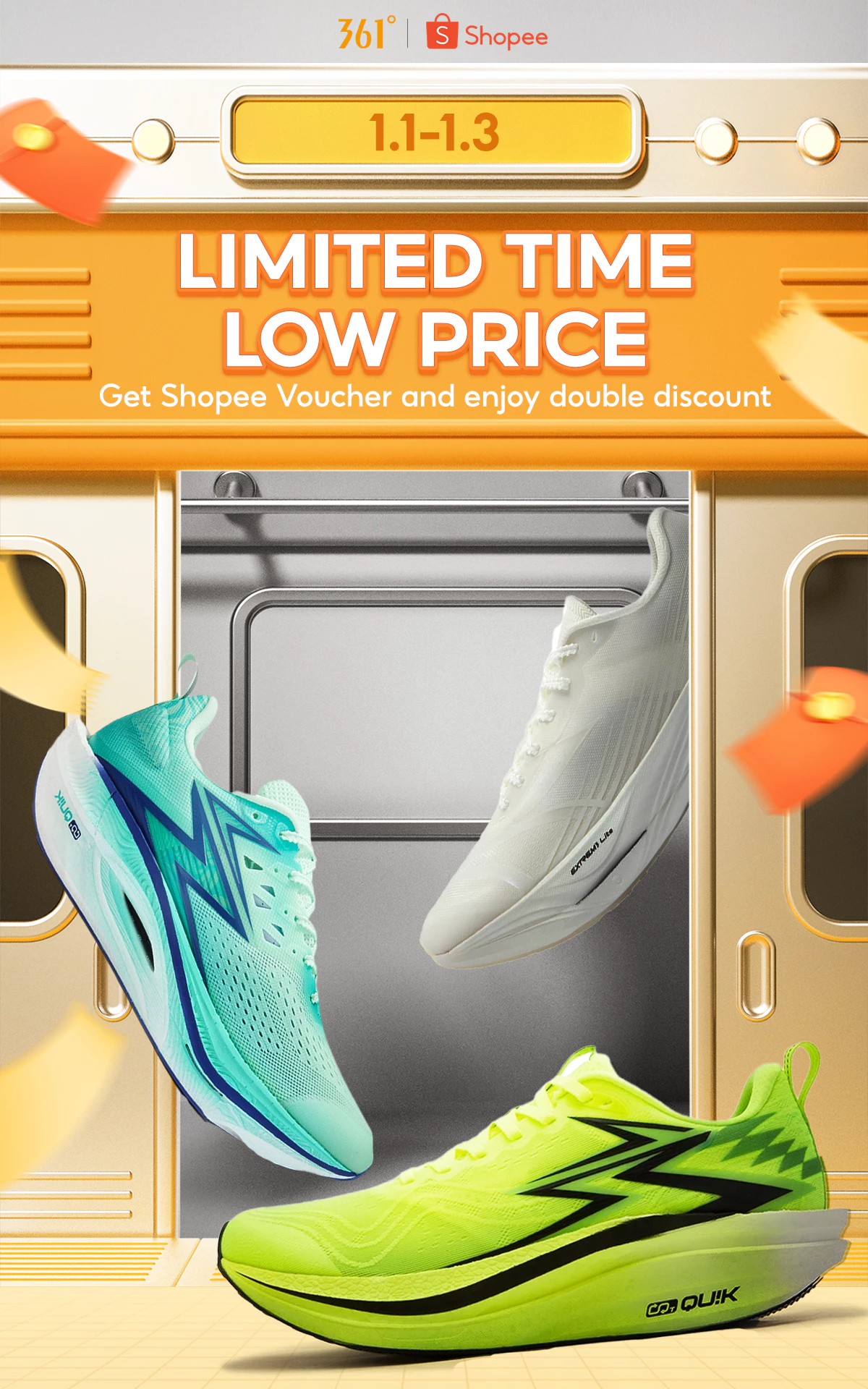 361 Degrees Local Store Online, October 2026 | Shopee Malaysia