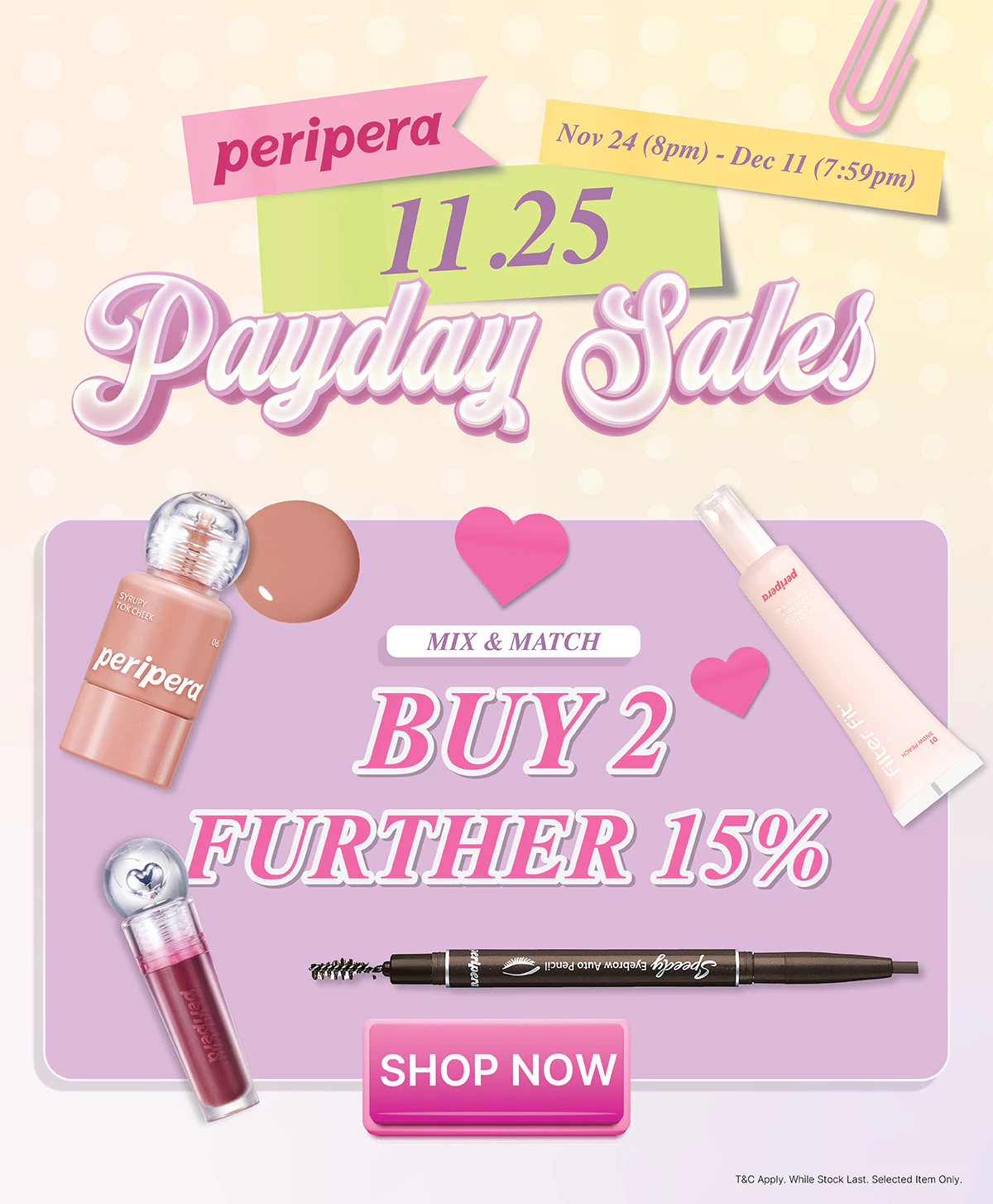 Peripera Malaysia Online, August 2026 | Shopee Malaysia