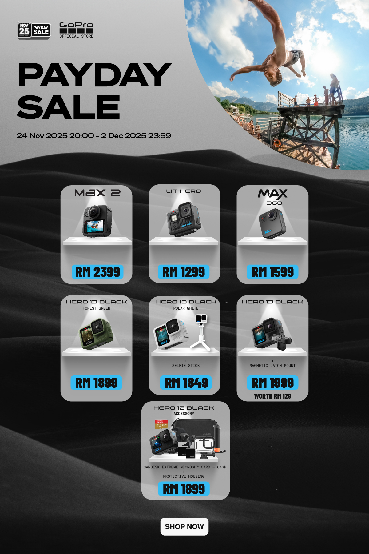 GoPro Malaysia Official Store Online, August 2026 | Shopee Malaysia