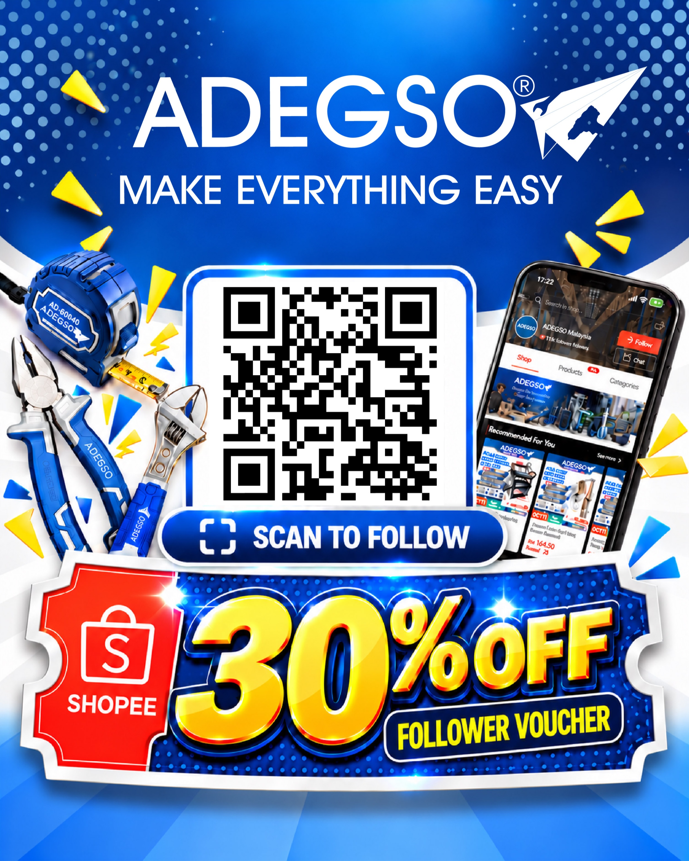 ADEGSO Malaysia, Online Shop | Shopee Malaysia