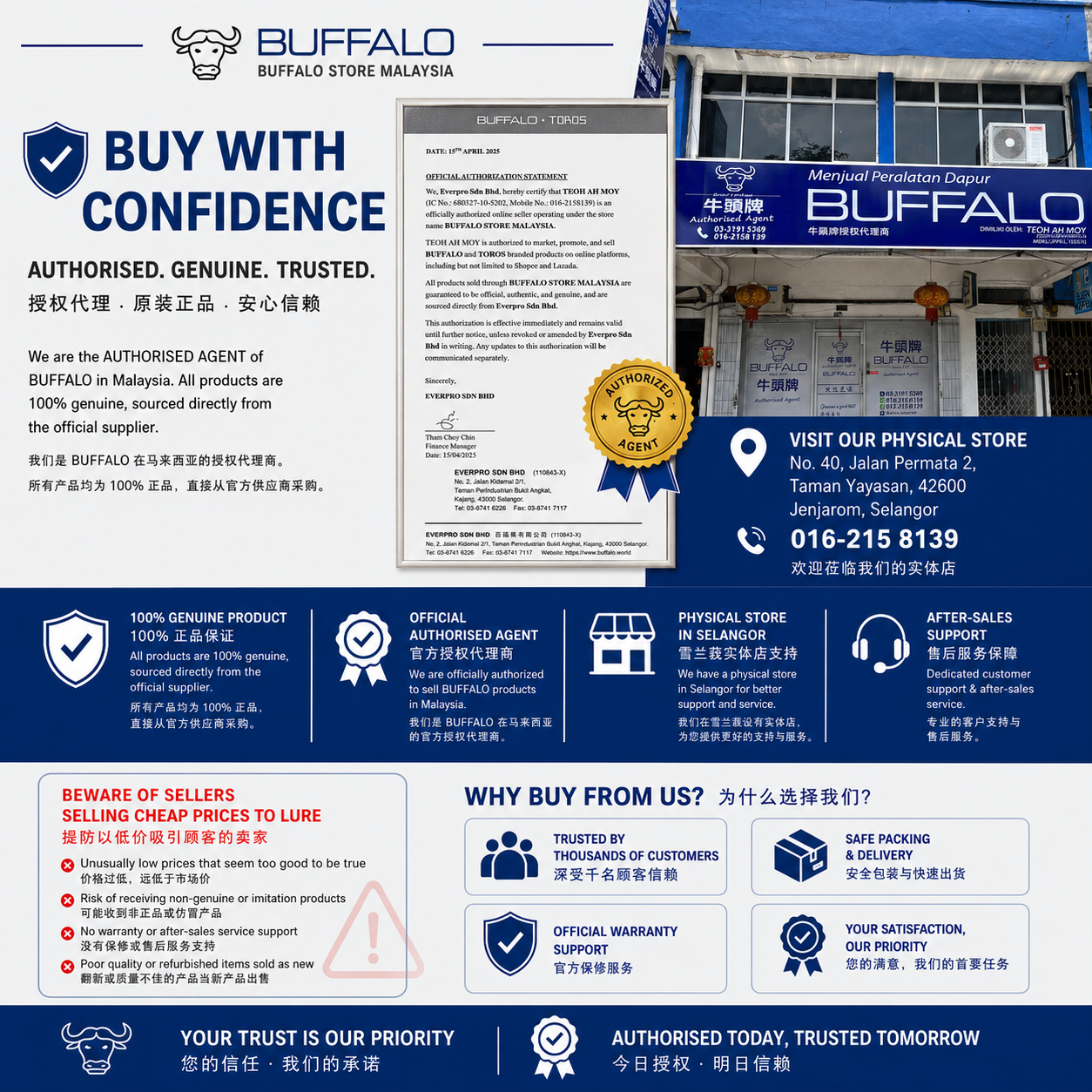 Buffalo Store Malaysia, Online Shop | Shopee Malaysia