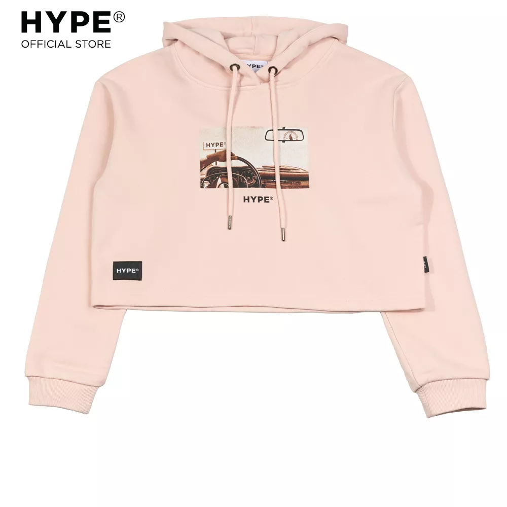 HYPE The Journey Past Crop Hoodie Shopee Malaysia