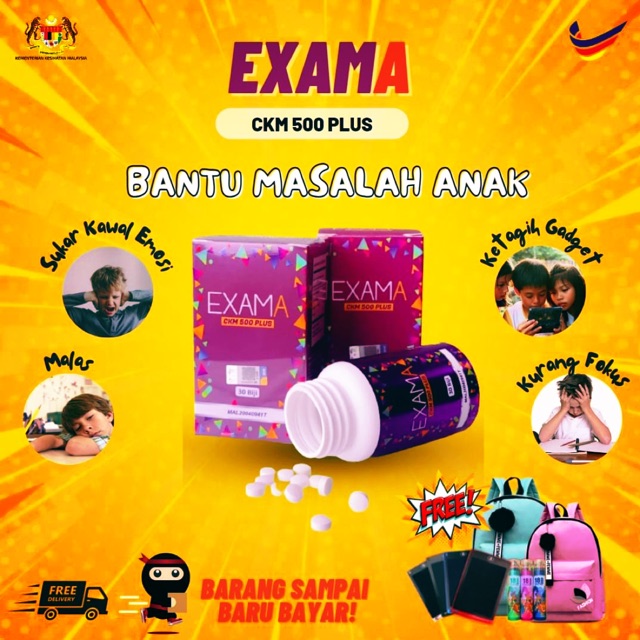 EXAMA HQ OFFICIAL ORIGINAL 100%, Online Shop | Shopee Malaysia